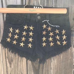 United Couture denim shorts 0022 wild star denim